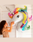 1 pc baby shower urodziny jednorożec dekoracji dzieci balon party favor decor rainbow zwierząt balonów ślub nadmuchiwane unicorn