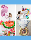 Hawaje Jednorożec Party Flamingo Balony Foliowe Duże Helem Ballon Powietrza dla Szczęśliwy Urodziny Dekoracje Dzieci Dorosłych E