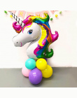 Tronzo Jednorożec Party Balony Urodziny Ślub Zaręczyny dzieci Dzień Folia Jednorożec Balony Dekoracje Dostaw