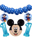Mickey Minnie balony Duże Gigant 112 cm Big Red Bowknot stoi mysz Airwalker Balony Birthday Party Dekoracje Dzieci