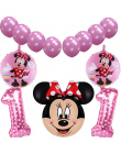 Mickey Minnie balony Duże Gigant 112 cm Big Red Bowknot stoi mysz Airwalker Balony Birthday Party Dekoracje Dzieci