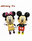 Mtrong Te 2 sztuk Mickey Mouse Aluminium balony Birthday Party decoration Red bowknot minnie Klasyczne Zabawki Mickey party supp