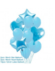 QIFU Blue Boy 2nd Urodziny Dekoracji Różowy Dziewczyna 2 Urodziny Balony Liczba Balon 2 Roku Życia Dzieci Birthday Party Supplie
