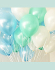 30 sztuk/partia 10 cal Tiffany Złoto Czarny Latex Hel Balony Ślub Urodziny Baby Shower Party Decor Ogrodnicze Dzieci Toy air glo