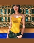 Macheda 2017 Moda Sexy Cotton Lato Body Kobiety Żółtym Paskiem Romper Kobiet Ogólnie Letni Kombinezon Skinny Pracy Odzież