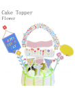 FENGRISE 1st Szczęśliwy Urodzinowy Topper Ciasto Złoty Brokat Cupcake Wykaszarki Pierwszej Urodziny Torty Party Dekoracje Dzieci