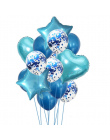 14 sztuk Kreatywny Wielu Konfetti Powietrze Balony Szczęśliwy Urodziny Helem Balonu Dekoracje Festiwal Ślub Balon Party Supplies