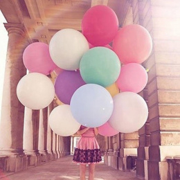 1 sztuk 36 cal Kolorowe Big Lateksowe Balony Hel Inflable Wysadzić Giant Balon Ślub Urodziny Party Duży Balon Dekoracji
