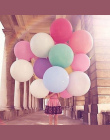 1 sztuk 36 cal Kolorowe Big Lateksowe Balony Hel Inflable Wysadzić Giant Balon Ślub Urodziny Party Duży Balon Dekoracji