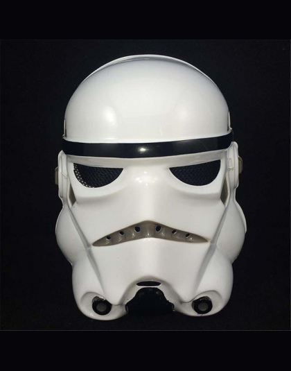 Star Wars Darth Vader Maska Halloween Deluxe Star Wars Maske Superhero Theme Strona Dostaw Kostium Zabawki 24.5*19.5 cm czarny B