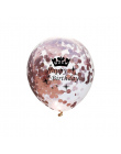 5 sztuk 12 cal Balon Wesele Dekoracji Wielokolorowe Konfetti Balon Pogrubienie Gruszka Balonów Dekoracji Urodziny