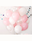 12 sztuk 2.3g Różowy Biały 2.8g Przezroczysty Balony Lateksowe Helem Szczęśliwy Birthday Party Supplies Baby Shower Ślub Decro k