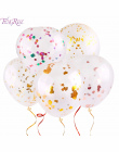 FENGRISE 36 cal Duże Konfetti Balon Ślubu Dekoracji Nadmuchiwane Jasne Lateksowe Balony Birthday Party Decoration Party Decor