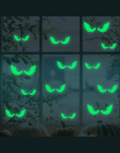 2018 Gorąca Sprzedaż 18 sztuk/zestaw Świecące W Ciemności Oczy Szklane Ściany Naklejki Halloween Dekoracje Ścienne Luminous Ozdo