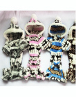 Nowy Jesień I Zima Śniegu Miękki Polar Pies Ubrania Pet Dog Dress Wzór Coral Velvet Jeleń Boże Narodzenie Puppy Coat cztery Ha