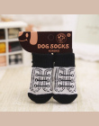 4 sztuk Ciepłe Pet Puppy Dog Buty Miękkie Akrylowe Dzianiny Skarpetki Słodkie Cartoon Anti Slip Mini Skarpetki Dla Małych Psów P