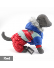 Gorąca Sprzedaż Zima Pies Ubrania Super Ciepłe Dół Kurtki Dla Małych Psów Wodoodporna Pies Płaszcz Grubsze Bawełniane Bluzy Dla 