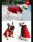 Wysokiej Jakości Pies Ubrania Pikowana Dog Coat Wody Odstraszający Zima Dog Pet Kurtka Kamizelka Retro Przytulne Ciepłe Pet Stró