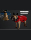 Wysokiej Jakości Pies Ubrania Pikowana Dog Coat Wody Odstraszający Zima Dog Pet Kurtka Kamizelka Retro Przytulne Ciepłe Pet Stró