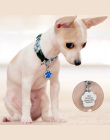 Pies ID Tag Grawerowane Metalowe Dostosowane Tagi Domowych Małe Duży Pies Akcesoria Spersonalizowane Kości Łapy Nazwa Tag Płyta 