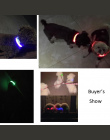 Nylon LED Obroża dla Zwierząt Regulowany Luminous Noc Bezpieczeństwo Anti-lost Ciemne Światło Miga Świecące Obroże Psa Pet Suppl