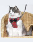 Mały Pies Uprząż i Leash Set Pet Cat Vest Harness Z Bowknot Siatki Wyściełane Dla Małych Puppy Psów Chihuahua Yorki mops