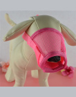 Gorąca Sprzedaż Miękkie Nylon Materiał Pet Usta Maski Kufa dla Małych i Dużych Psów Pet Puppy