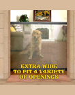 2018 Nowy Magia-Brama Dog Pet Ogrodzenia Przenośne Składane Straż Bezpieczne Wewnątrz i Na Zewnątrz Ochrona Bezpieczeństwa Magia