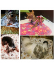 Nowy Uroczy Pies Łóżko Maty Miękkie Flanelowe Polar Paw Foot Print ciepłe Pet Łóżka Koc Spania Pokrywa Mat Dla Małych i Średnich