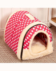 Pet Dog House Nest Z Mata Składana Zwierzęta Legowisko Kot Bed Dom Dla Małych i Średnich Psów Podróży Budy Dla Kotów Domowych pr