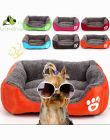 USG PET Dog Kennel Miękkie łóżka Psa Puppy Kot Bed Pet House dla Małych i średnich Psów Pad Zima Ciepłe Poduszki Dla Zwierząt Do