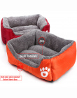 USG PET Dog Kennel Miękkie łóżka Psa Puppy Kot Bed Pet House dla Małych i średnich Psów Pad Zima Ciepłe Poduszki Dla Zwierząt Do