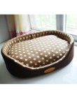 Luksusowe Kennel Dog House Ciepłe Duży Rozmiar Pet Dog Bed Mat Sofa Łóżko Dla Kota dla Dużych Labrador Husky Satsuma Małych Tedd