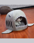 Rekina Łóżko Pies Kot Bed Shark Kotów Łóżka Dom Na Duże Średnie Małe Psy Łóżka Domowych Puppy Hodowla Zwierząt Domowych sklep Ch
