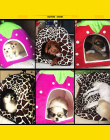 Nowy Pet Cat House Składany Ciepłe Miękkie Zima Pies Łóżko Sofa truskawki Jaskini Dog House Śliczne Hodowla nest Pies Bawełna Łó