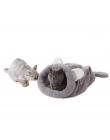 Sprytny Kot Śpiwór Ciepły Pies Kot Bed Pet Dog House piękne Miękkie Pet Cat Mata Poduszki Wysokiej Jakości Produkty Piękny Desig