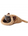 Sprytny Kot Śpiwór Ciepły Pies Kot Bed Pet Dog House piękne Miękkie Pet Cat Mata Poduszki Wysokiej Jakości Produkty Piękny Desig