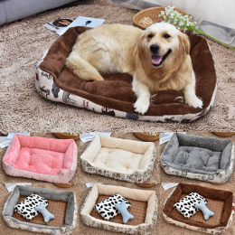 Plus Size Miękkie Pet Dog Maty Łóżko Polar Krzesło Sofa Gniazdo dla Małych Dużych Psów Pet Kosz Zima Ocieplenie Budy pet Product