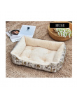 Plus Size Miękkie Pet Dog Maty Łóżko Polar Krzesło Sofa Gniazdo dla Małych Dużych Psów Pet Kosz Zima Ocieplenie Budy pet Product