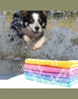 Dobrą Chłonny Ręcznik Zamszu Pet Dog Ręczniki Chłonne Pies Prysznic Ręcznik Do Czyszczenia Losowy Kolor #261545