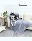 3 kolory Winceyette Zwierzę Koc Ciepłe Puppy Bed Mat Pokrywa Małe Średnie Pies Kot Wysokiej Jakości Tkanina Cozy Miękkie Darmowa