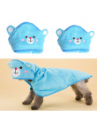 Moda Pies Cute Cartoon Zwierząt Kostium Kąpielowy Kąpiel Ręcznik Koc