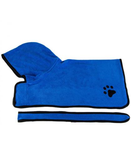 Super Miękkie Chłonne Pet Cat Dog Szlafrok Ręcznik Suszenia Haft Paw Psy Koty Zwierząt Kąpieli Ręcznik Zwierzęta Akcesoria Do Cz