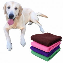 1 sztuk 30*70 cm Chłonne Pies Kąpieli Ręcznik Suszenie Ręczników Z Mikrofibry Solidna Kot Pet Codzienne Dostawy kolor losowo