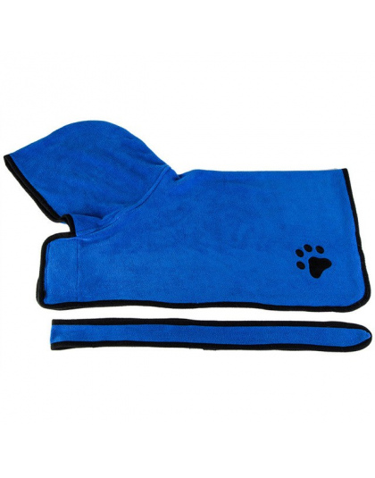 Niebieski Brązowy Ręczniki Chłonne Pies Ręcznik Szlafrok Kot Kąpieli Łazienka Pielęgnacja Włosów Suszenie Ręczniki Dla Dużych Ps