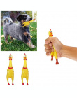 Kurczaka krzyczy Squeeze Shrilling Dźwięk Toy Zwierzęta Pies Zabawki Produktu Dekompresja Narzędzie Squeak Vent kurczak