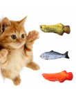 1 pc Sztuczne Ryby Pluszowe Zwierzątko Kot Puppy Pies Zabawki Spania Zabawki Kot Mięta Kocimiętka Zabawki Śliczne Fish Tank Akwa