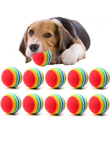 10 Sztuk/partia Mini Mały Pies Zabawki Dla Zwierząt Domowych Psów Puppy Dog Chew Ball Piłka Tenisowa piłka Dla Pet Zabawka Szcze