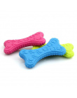 1 PC Śliczne Gumowe Odporne Bite Czyste Zęby Training Toy Dla Zwierzęta Pies Kot Puppy Chew losowy kolor