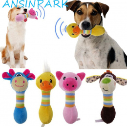 ANSINPARK śliczne pet dog chew zabawki dla zwierząt pet zabawki pluszowe będzie pies kot puppy trąbienie wiewiórka dog chew zapi